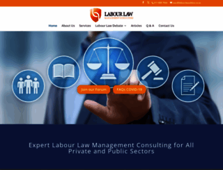 labourlawadvice.co.za screenshot