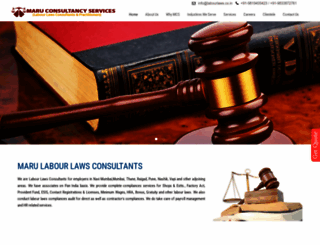 labourlaws.co.in screenshot