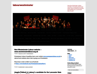 labourwestminster.wordpress.com screenshot