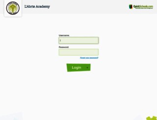 labris.quickschools.com screenshot
