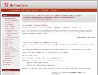 labs.hoffmanlabs.com screenshot