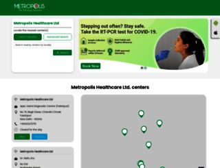 labs.metropolisindia.com screenshot