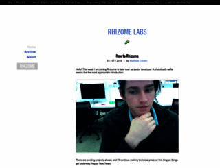 labs.rhizome.org screenshot