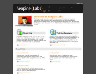 labs.seapine.com screenshot