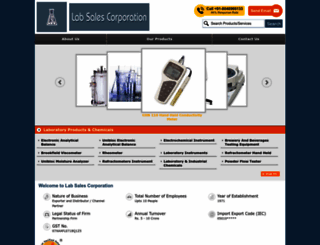 labsalescorporation.com screenshot