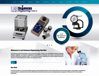 labsciences.com.my screenshot