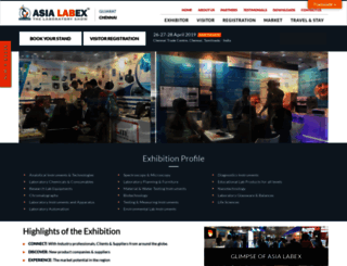 labshow-chennai.asialabex.com screenshot