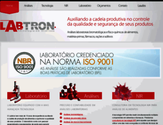 labtron.com.br screenshot