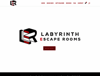 labyrinthescaperooms.com.au screenshot