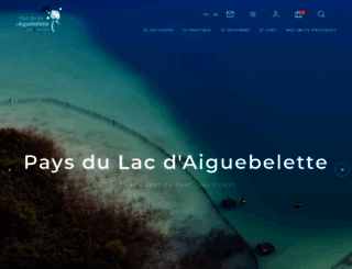 lac-aiguebelette.com screenshot