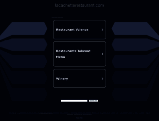 lacachetterestaurant.com screenshot