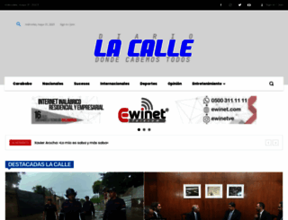 lacalle.com.ve screenshot