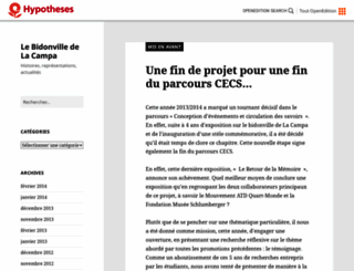 lacampa.hypotheses.org screenshot