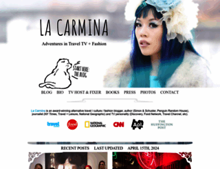 lacarmina.com screenshot