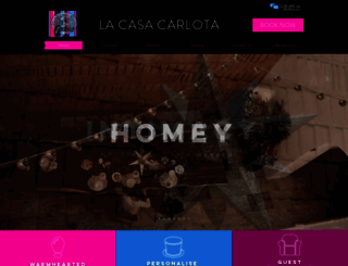 lacasacarlota.com screenshot