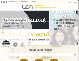 lacc.univ-bpclermont.fr screenshot