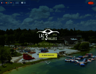lacdes3vallees.fr screenshot