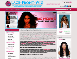 lace-front-wig.com screenshot