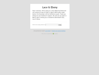 laceandebony.com screenshot