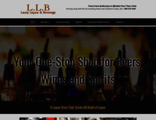 laceyliquor.com screenshot