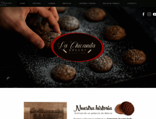 lachicanitabakery.com screenshot
