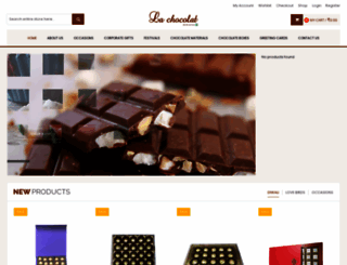 lachocolat.in screenshot