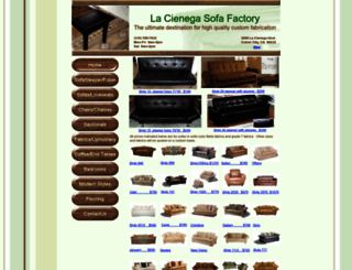 lacienegasofafactory.com screenshot