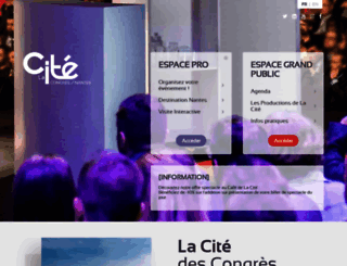 lacite-nantes.fr screenshot