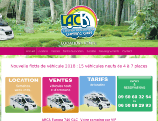 lack-camping-cars.fr screenshot