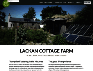 lackancottage.co.uk screenshot