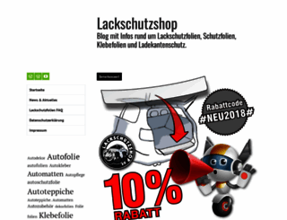 lackschutzshop.wordpress.com screenshot