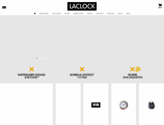 laclock.de screenshot