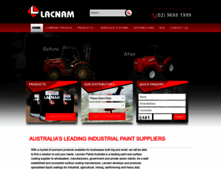 lacnam.com.au screenshot