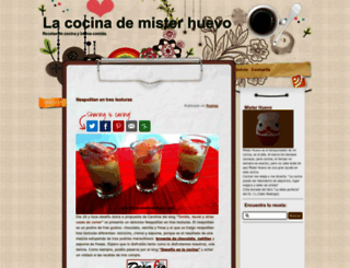 lacocinademisterhuevo.com screenshot
