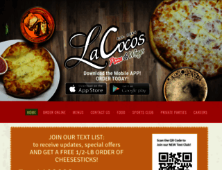 lacocospizza.com screenshot