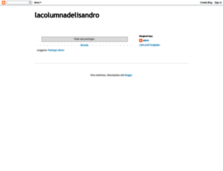 lacolumnadelisandro.blogspot.com screenshot