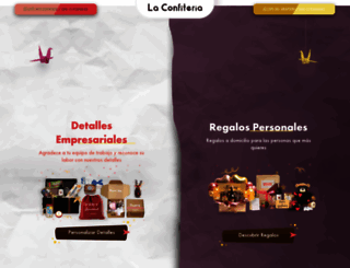 laconfiteriacolombiana.com screenshot