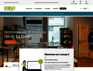 lacoop.fr screenshot
