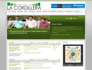 lacordillera.net screenshot