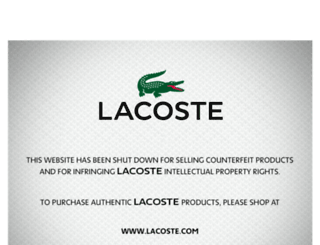 lacostetrainerssale.org screenshot