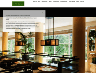 lacroixrestaurant.com screenshot