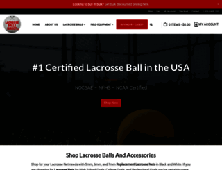 lacrosseballsdirect.com screenshot