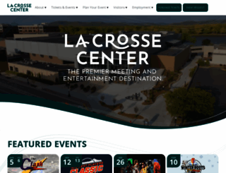 lacrossecenter.com screenshot