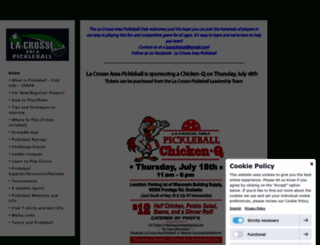 lacrossepickleball.com screenshot