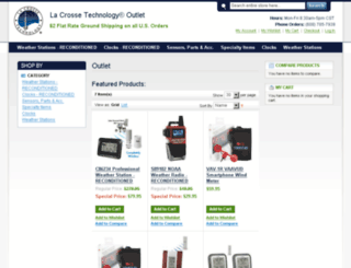 lacrossetechnologyoutlet.com screenshot