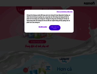 lactacyd.com.vn screenshot