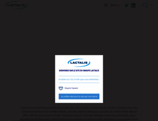 lactalis.fr screenshot