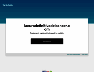 lacuradefinitivadelcancer.com screenshot