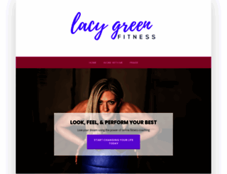 lacygreenfitness.com screenshot