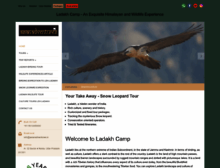 ladakhcamp.com screenshot
